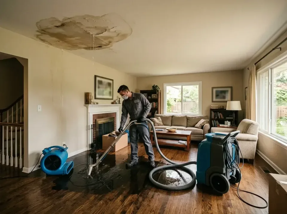 attic-pipe-burst-ceiling-drip-008 — frequently asked questions, Water Damage Restoration & Carpet Care in Adelanto, CA